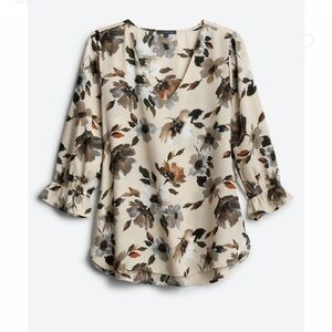 Women’s West Kei Sawyer ruffled sleeve blouse